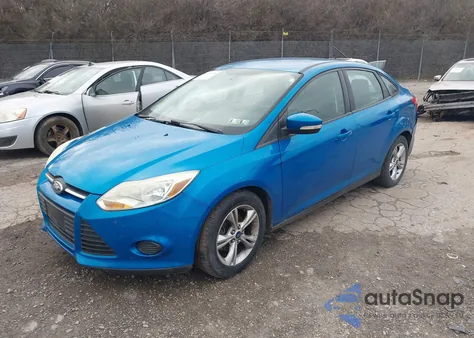2014 Ford Focus Se из США, поврежденный, VIN 1FADP3F26EL346198